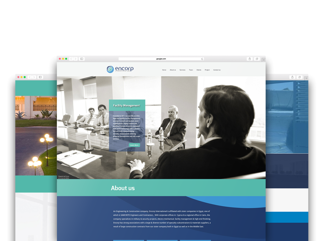 Encorp International — brand and website for an engineering and construction firm (2)