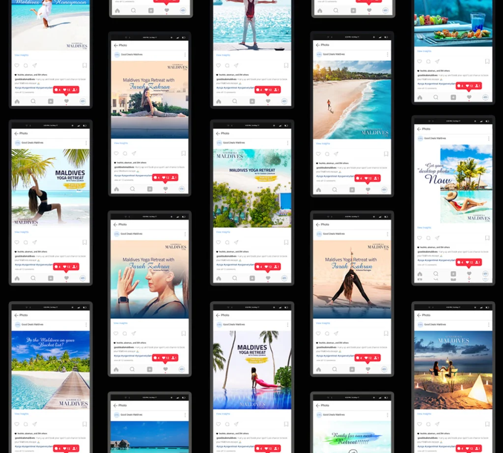 Good Deals Maldives — brand and website for a maldives travel company (2)