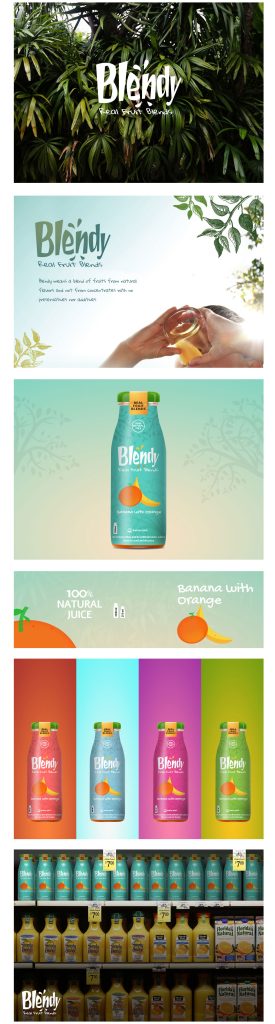 Blendy Juice — logo, packaging, photography and video for a juice brand (2)