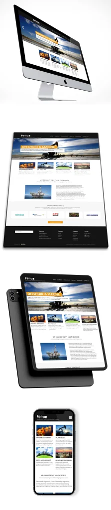 Petroconsult — corporate website for an oil and gas consultancy (3)