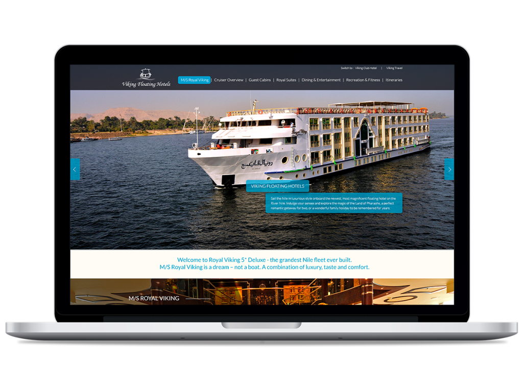 Viking Group — travel website and booking for an incoming tour operator (2)