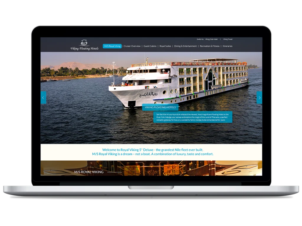 Viking Group — travel website and booking for an incoming tour operator (2)